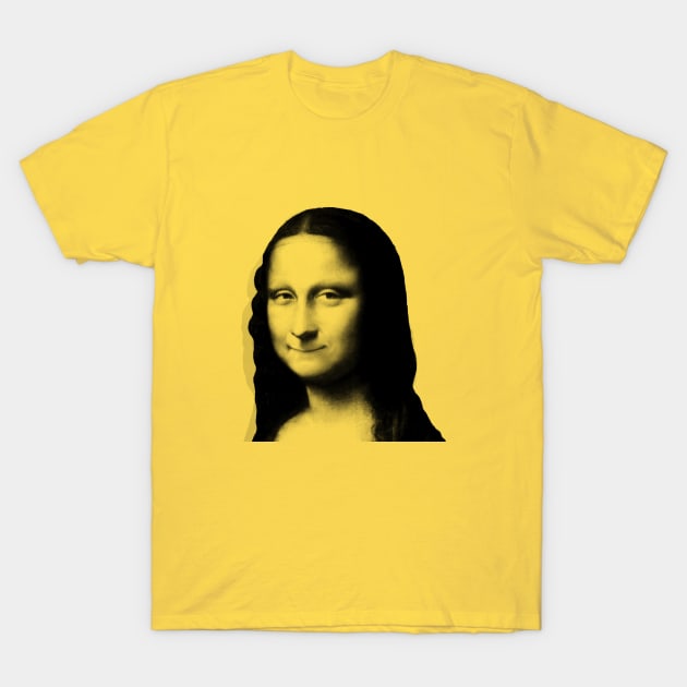 Monya Mona Lisa Holding Laugh T-Shirt by Dexter54